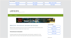 Desktop Screenshot of bantuanrakyat1malaysia.com